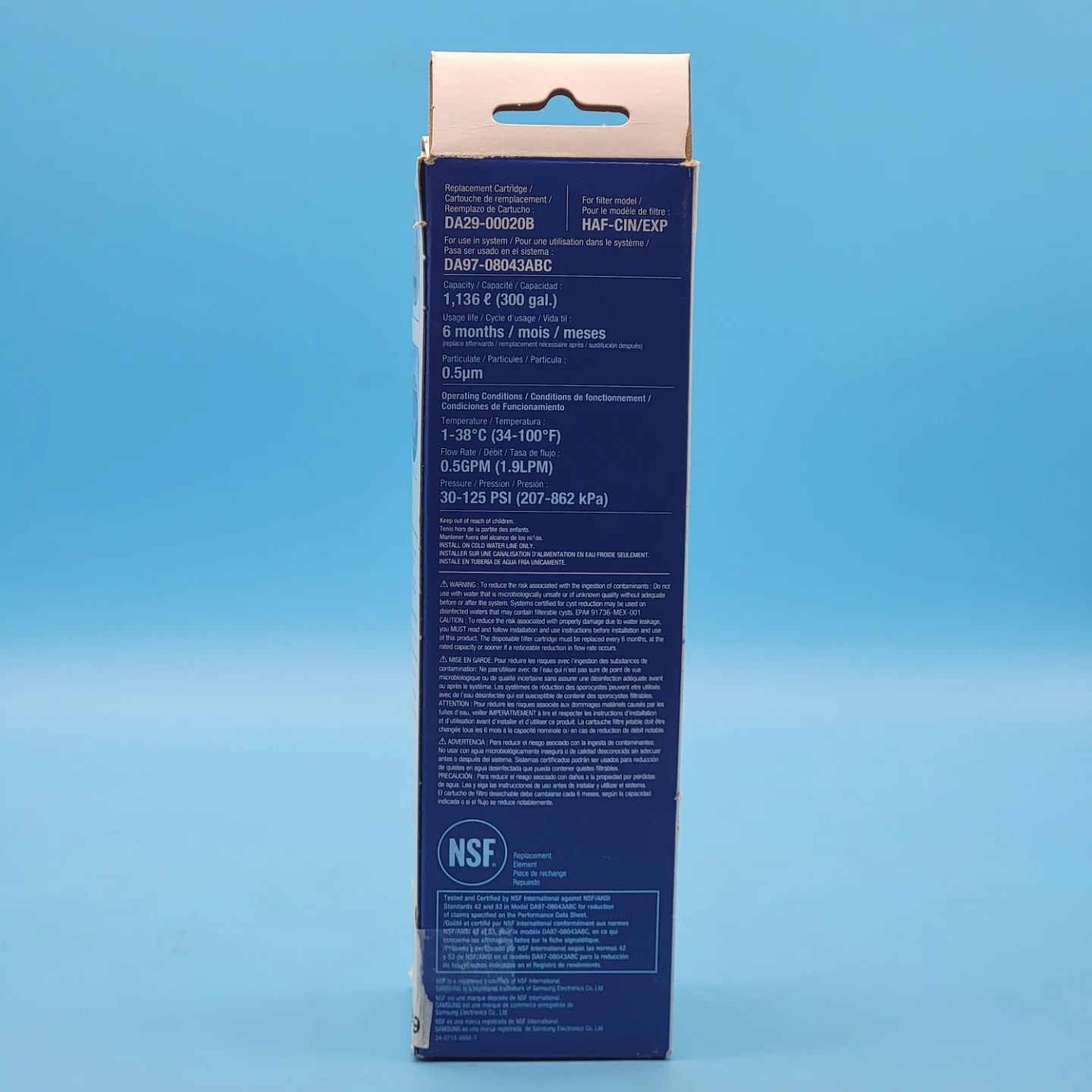 Samsung Genuine OEM DA29-00020B REFRIGERATOR WATER FILTER - photo 3