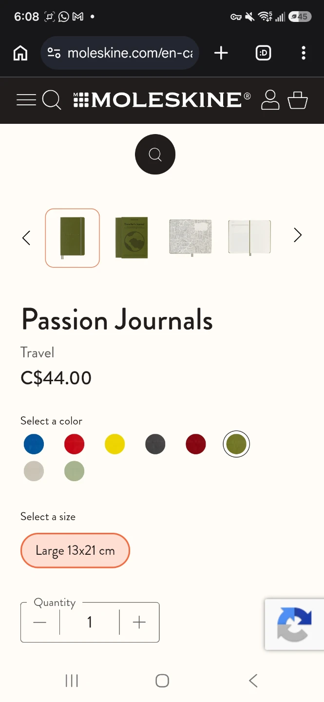 🏈Moleskine Traveller's Journal - photo 4