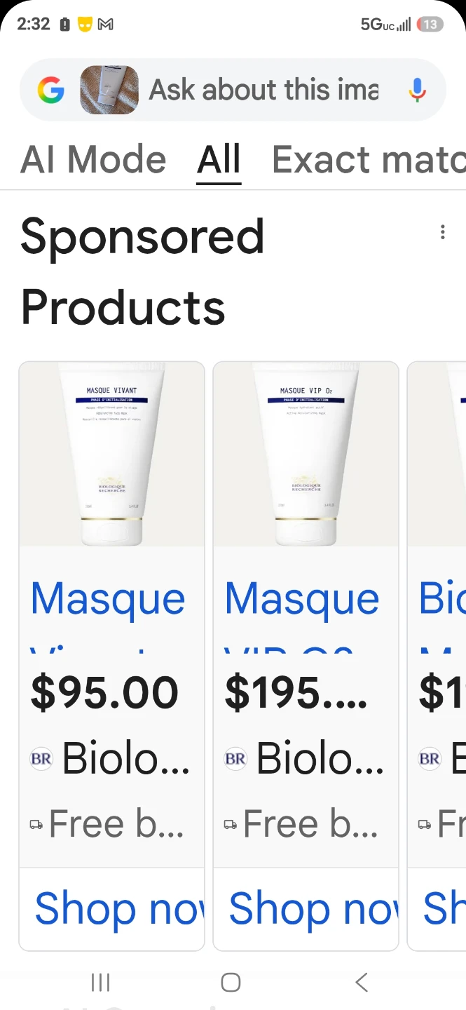 Biologique Recherche Masque Vivant