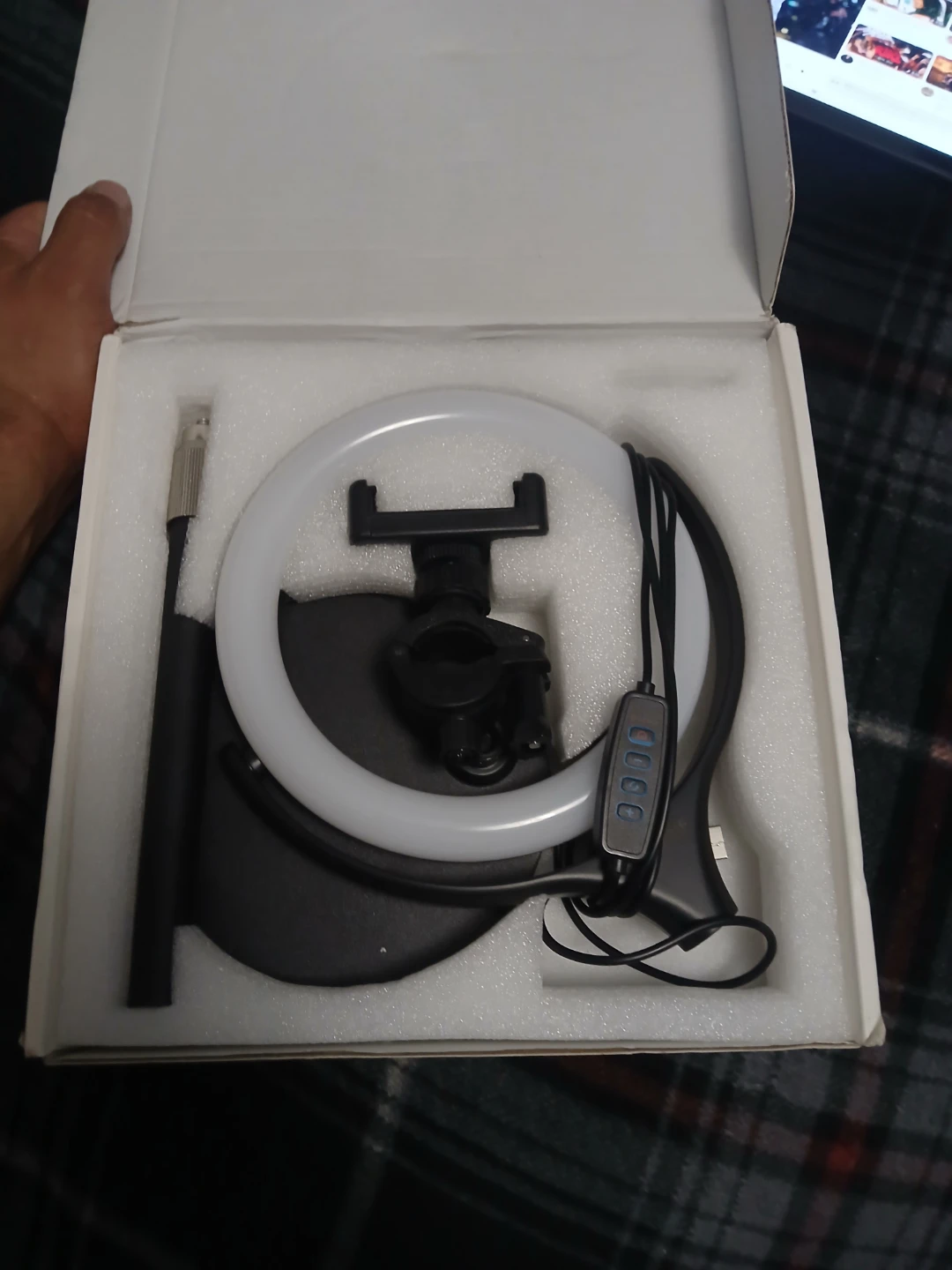 Blitzwolf BW-SL4 10.5-inch Desk Ring Light - photo 2