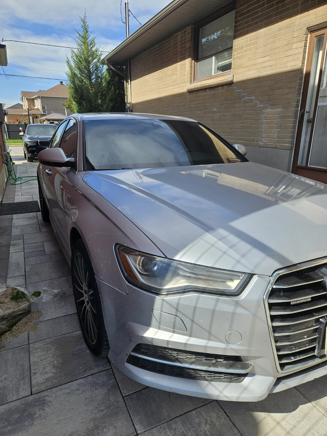 Silver Audi A6 Sedan - photo 2
