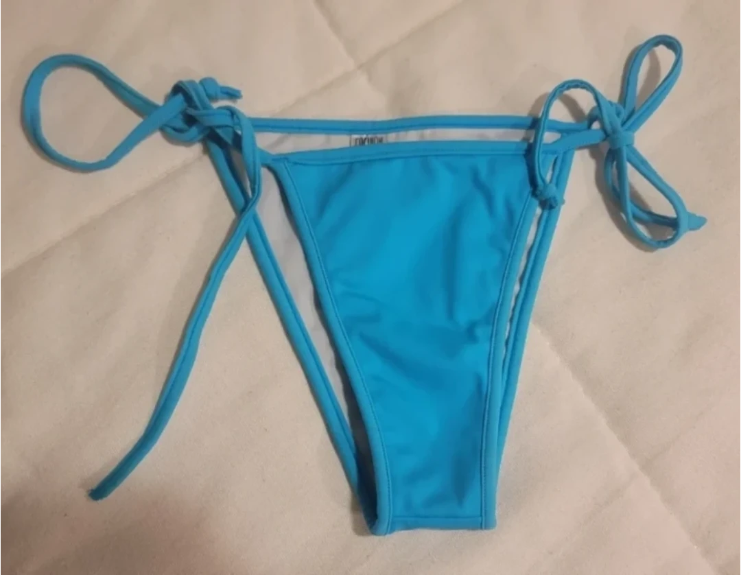 Bright turquoise/ cian Bikini Bottoms 🏈
