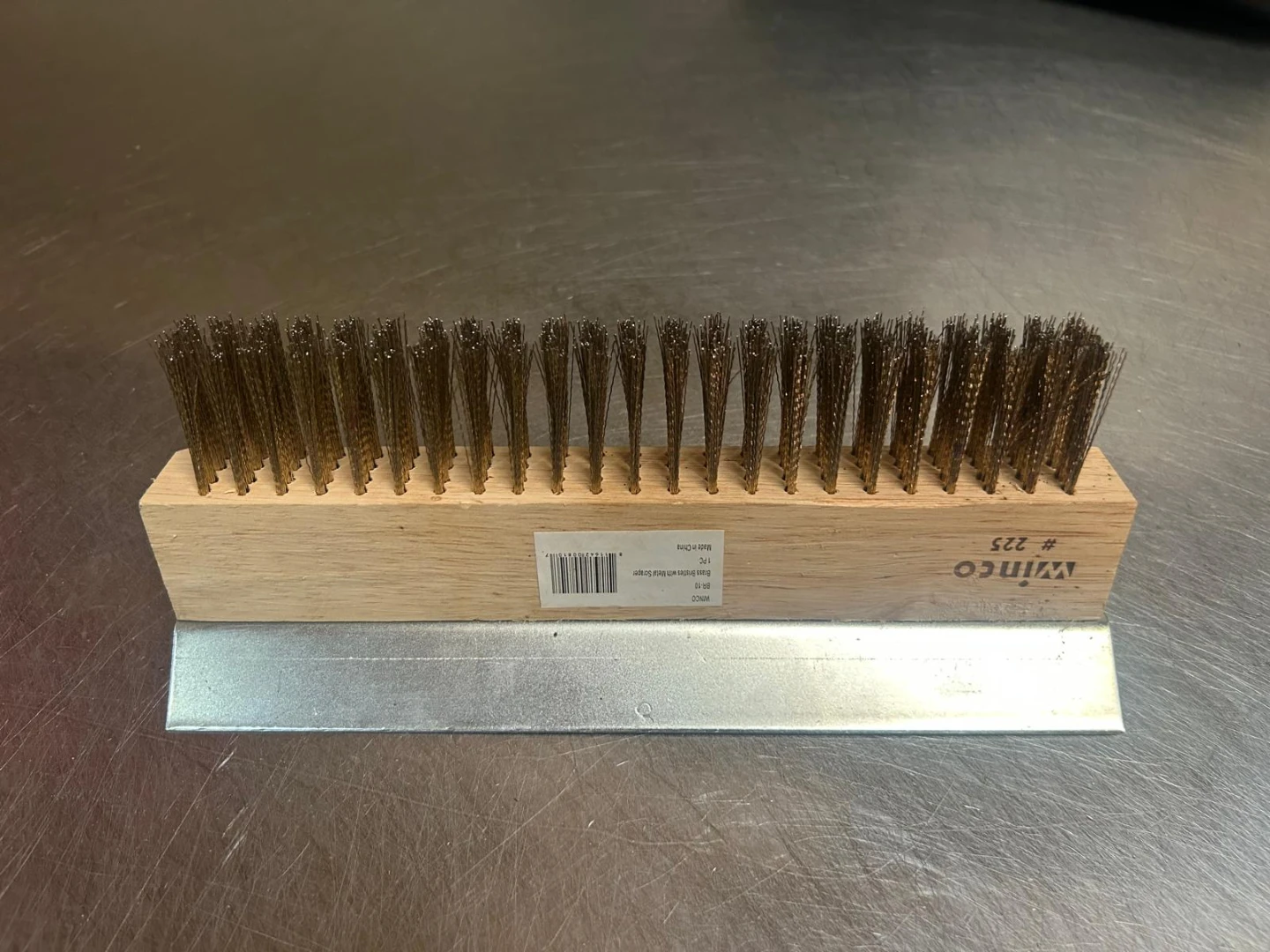 Winco BR-10 Grill Brush with Scraper - photo 4