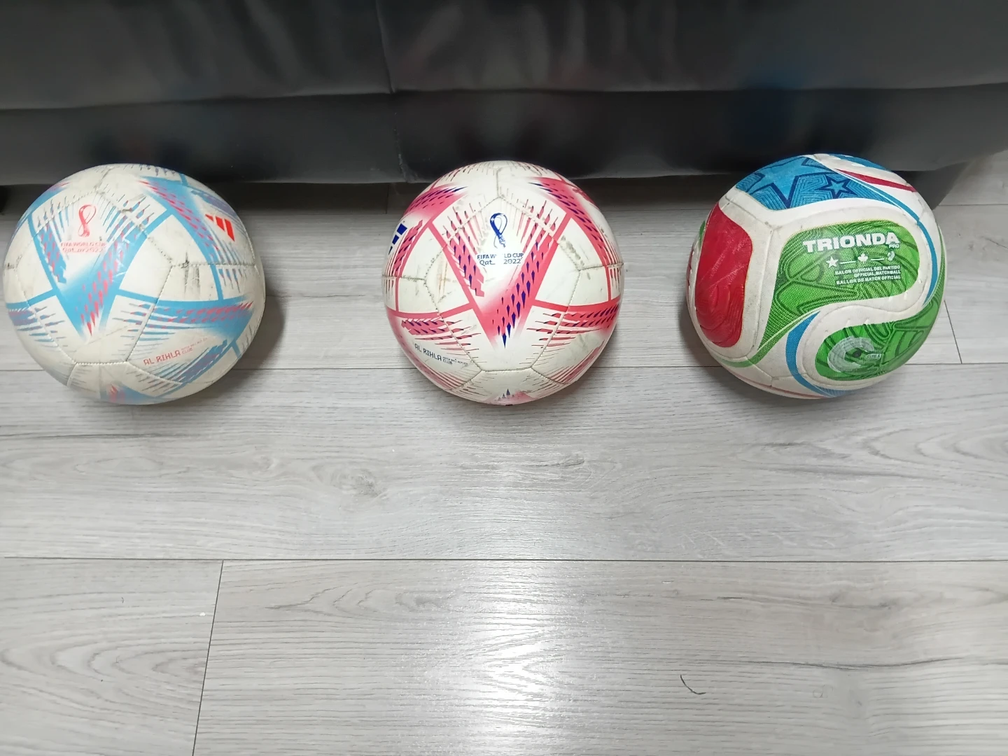 Selling 3 used FIFA World cup balls (30 dollars each)