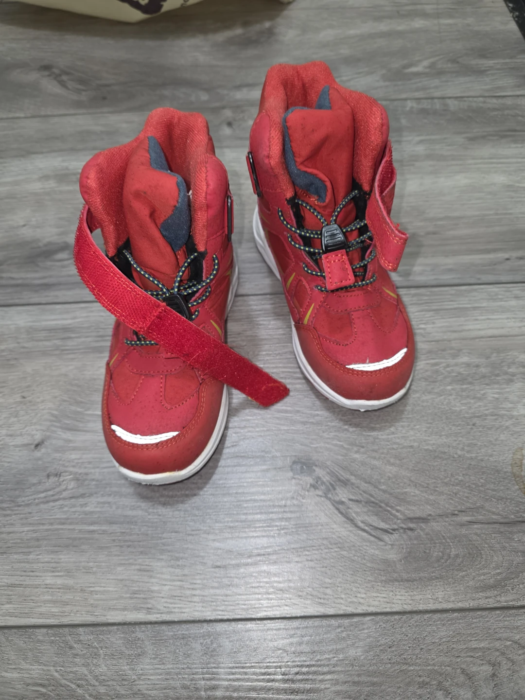 Kids Red Winter Boots