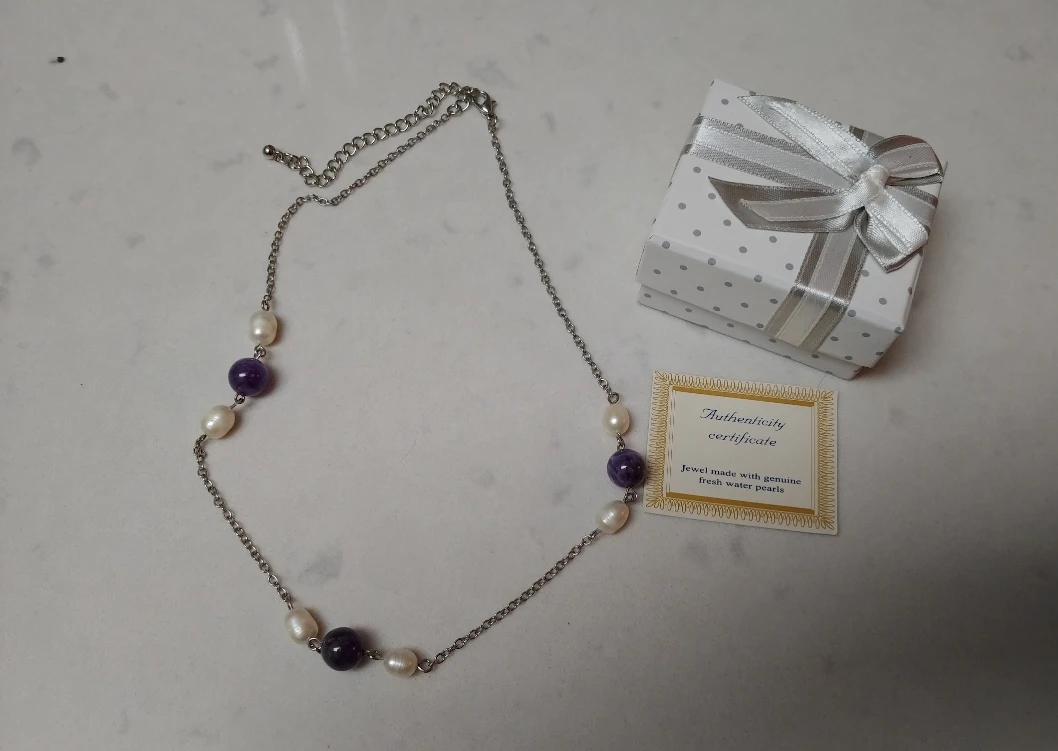 Authentic Water Pearls Necklace - photo 2