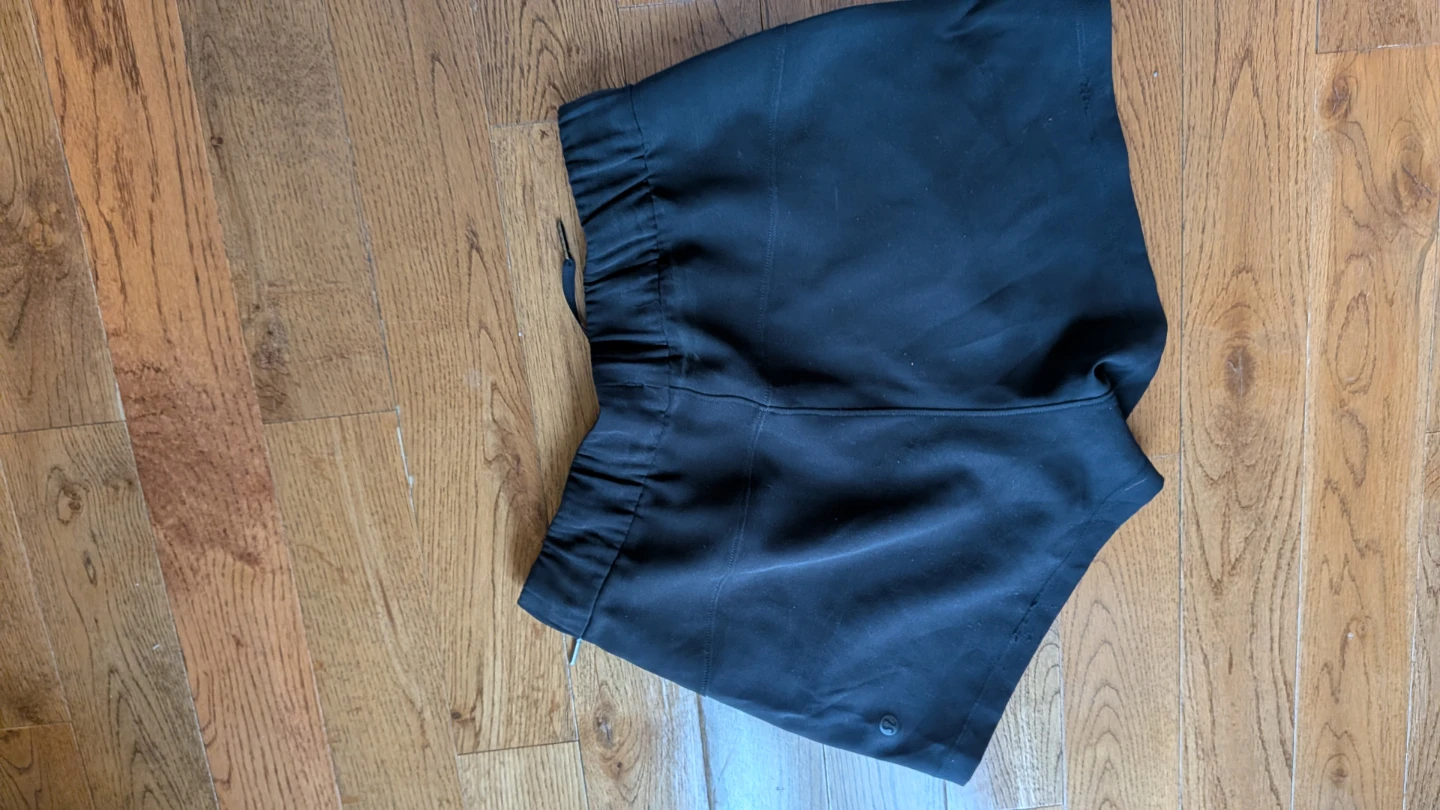 Lululemon Black Athletic Shorts Size 4