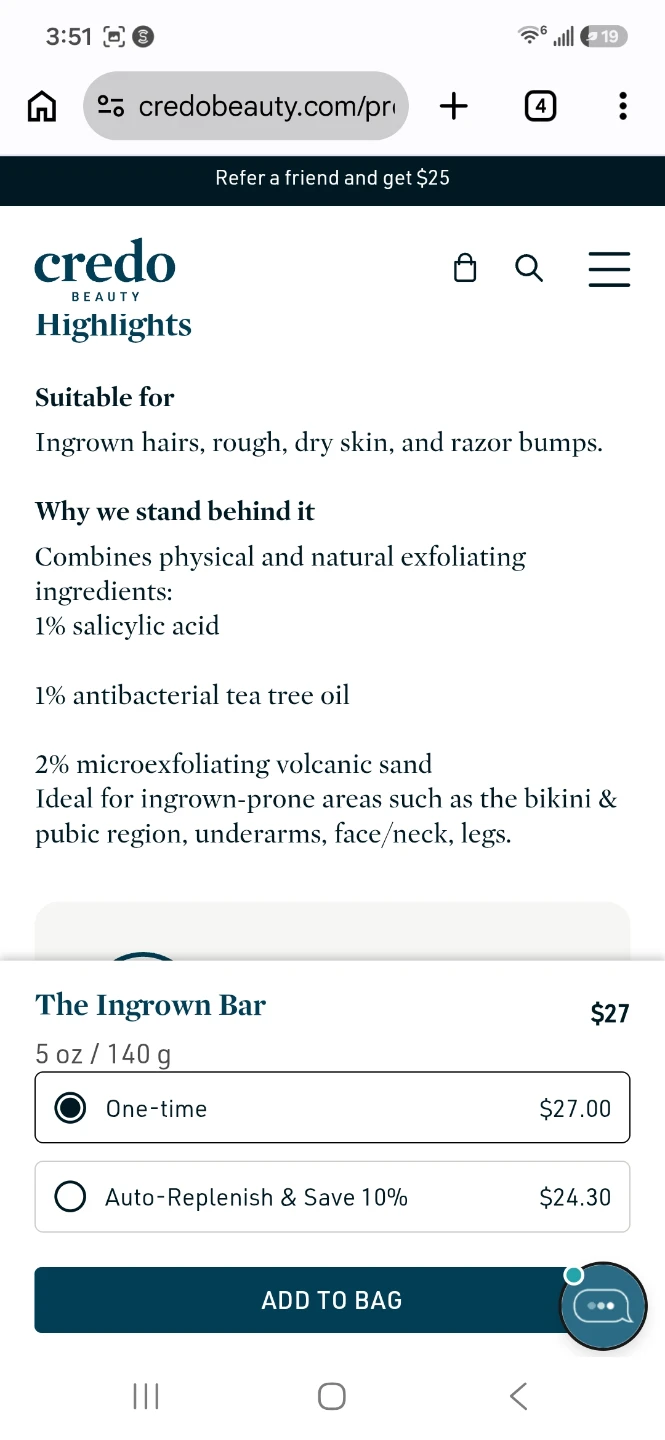The Takesumi Bright Ingrown Bar 20g 🏈 - photo 3