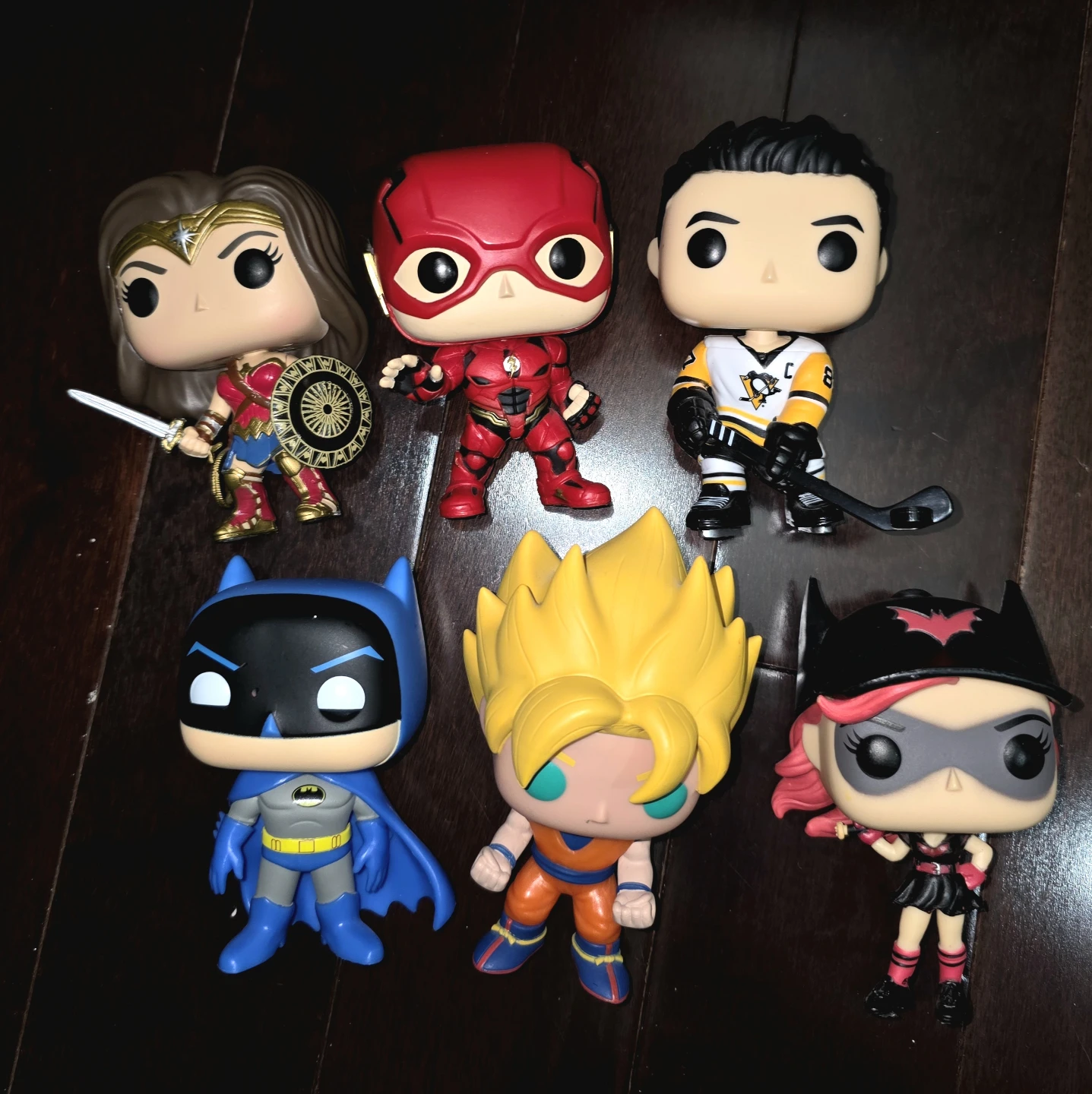 Set of 6 Funko Pop Figures