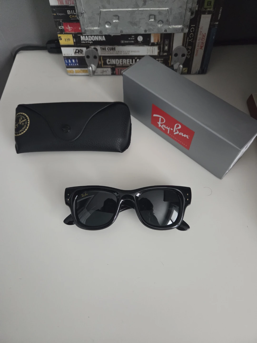 Wayfrarer puffer Ray-Ban Black Sunglasses - photo 4