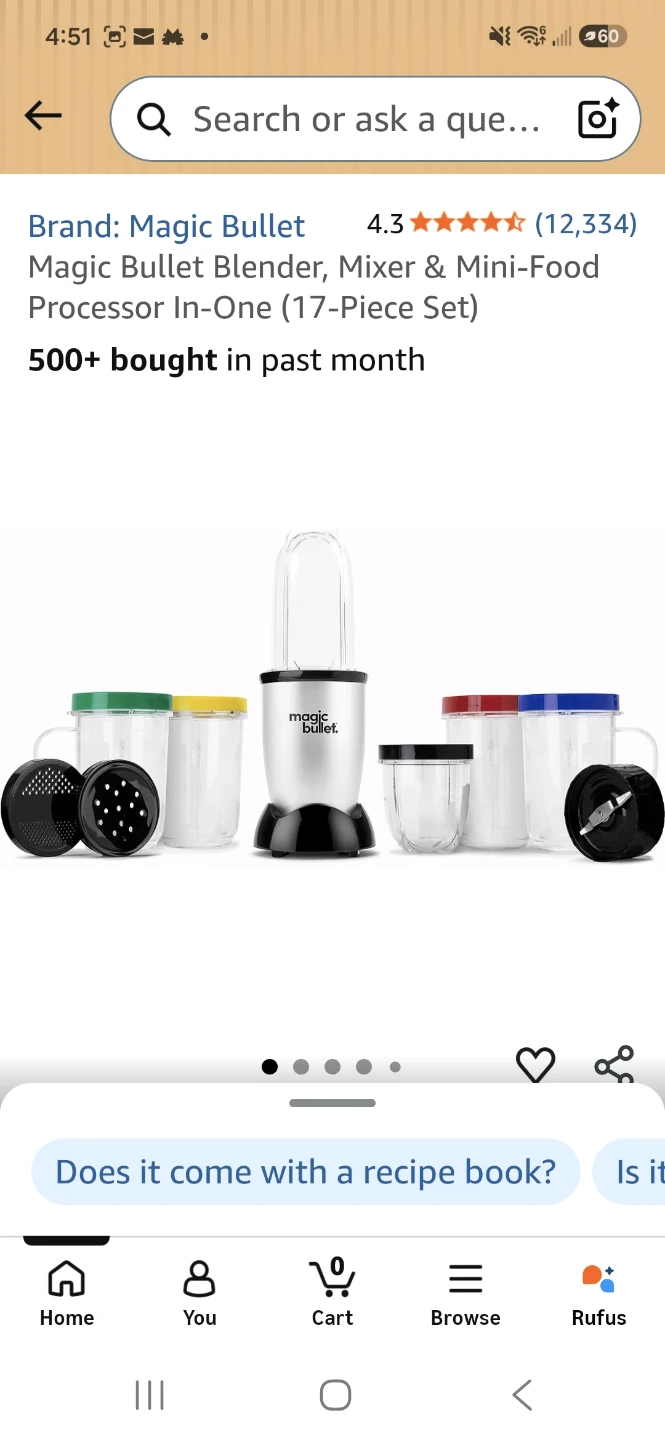 Magic Bullet 17-Piece Blender & Food Processor Set - photo 5