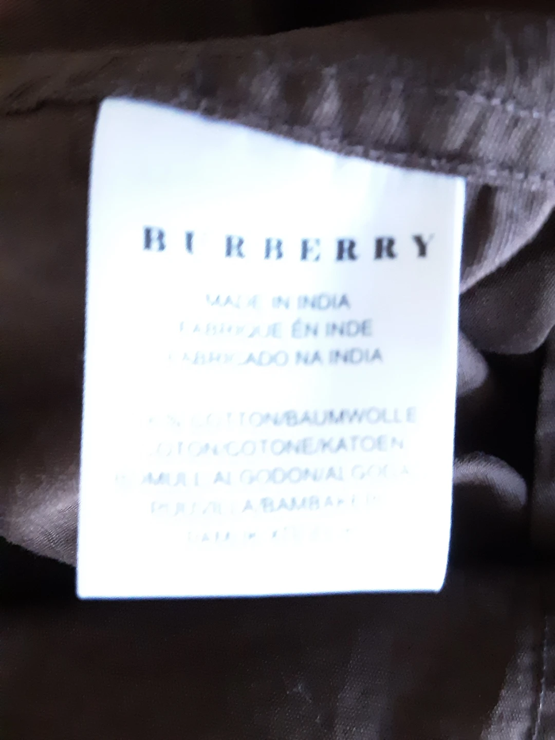 Burberry Brit Brown Long Sleeve Shirt - photo 4