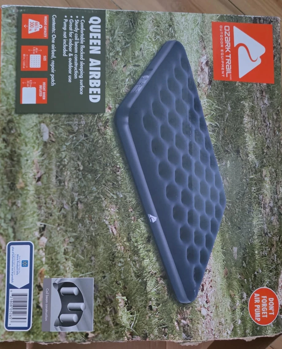 Ozark Trail Queen Airbed with pump - photo 2