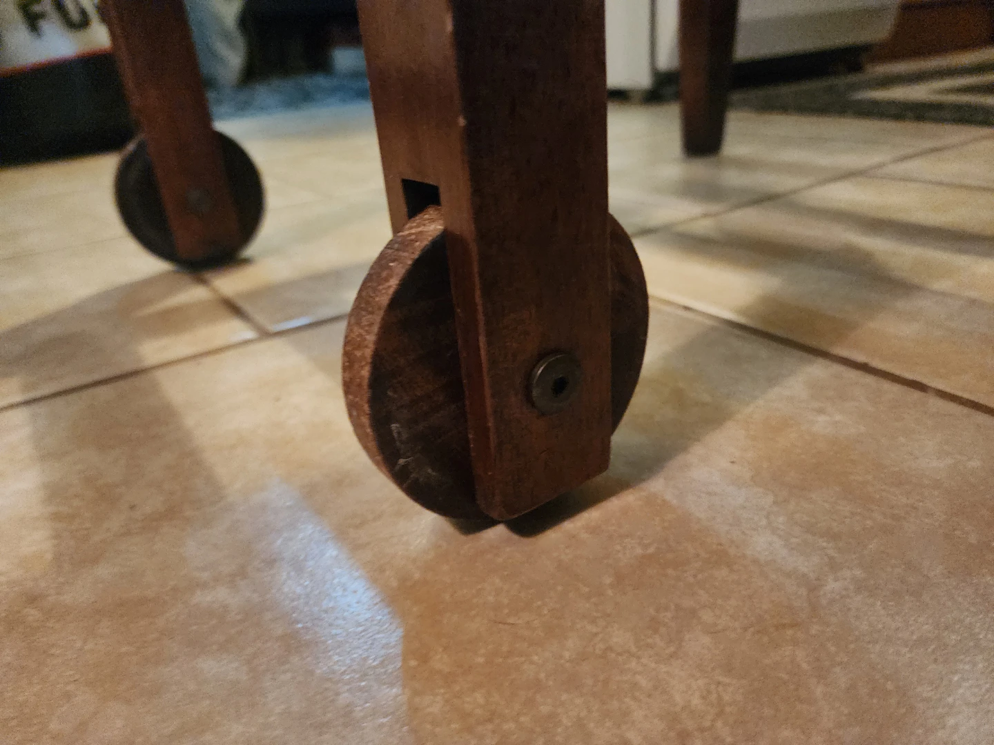 Wooden Rolling Cart - photo 4