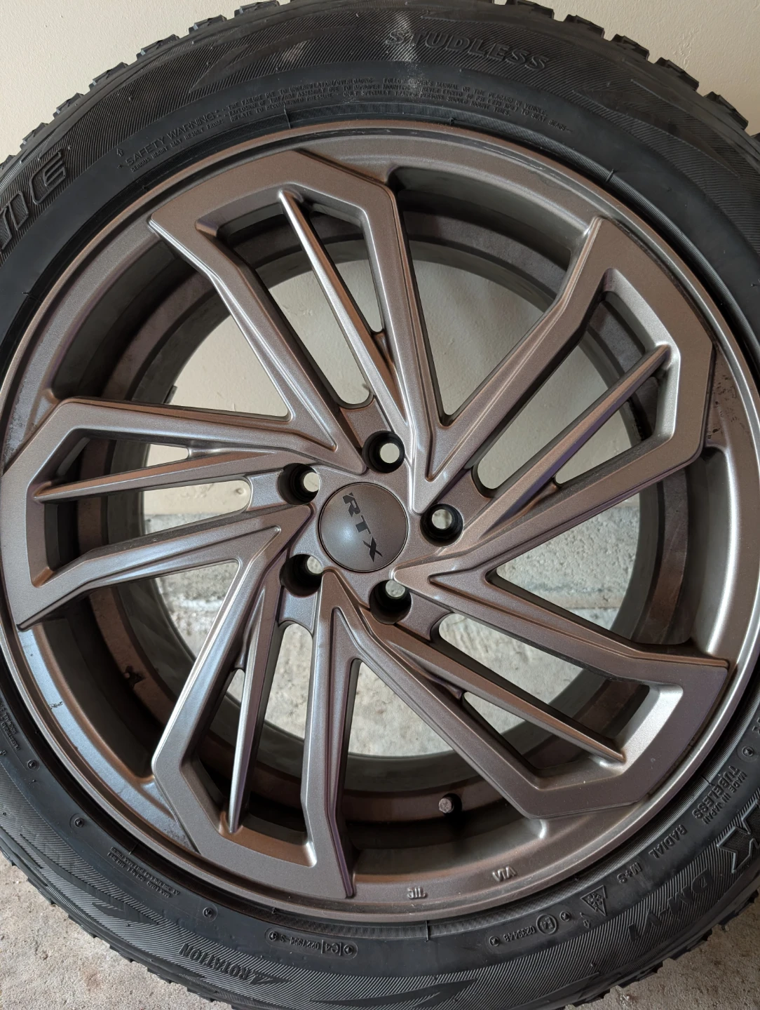 RTX Alloy Wheels with Bridgestone Blizzak Tires - photo 2