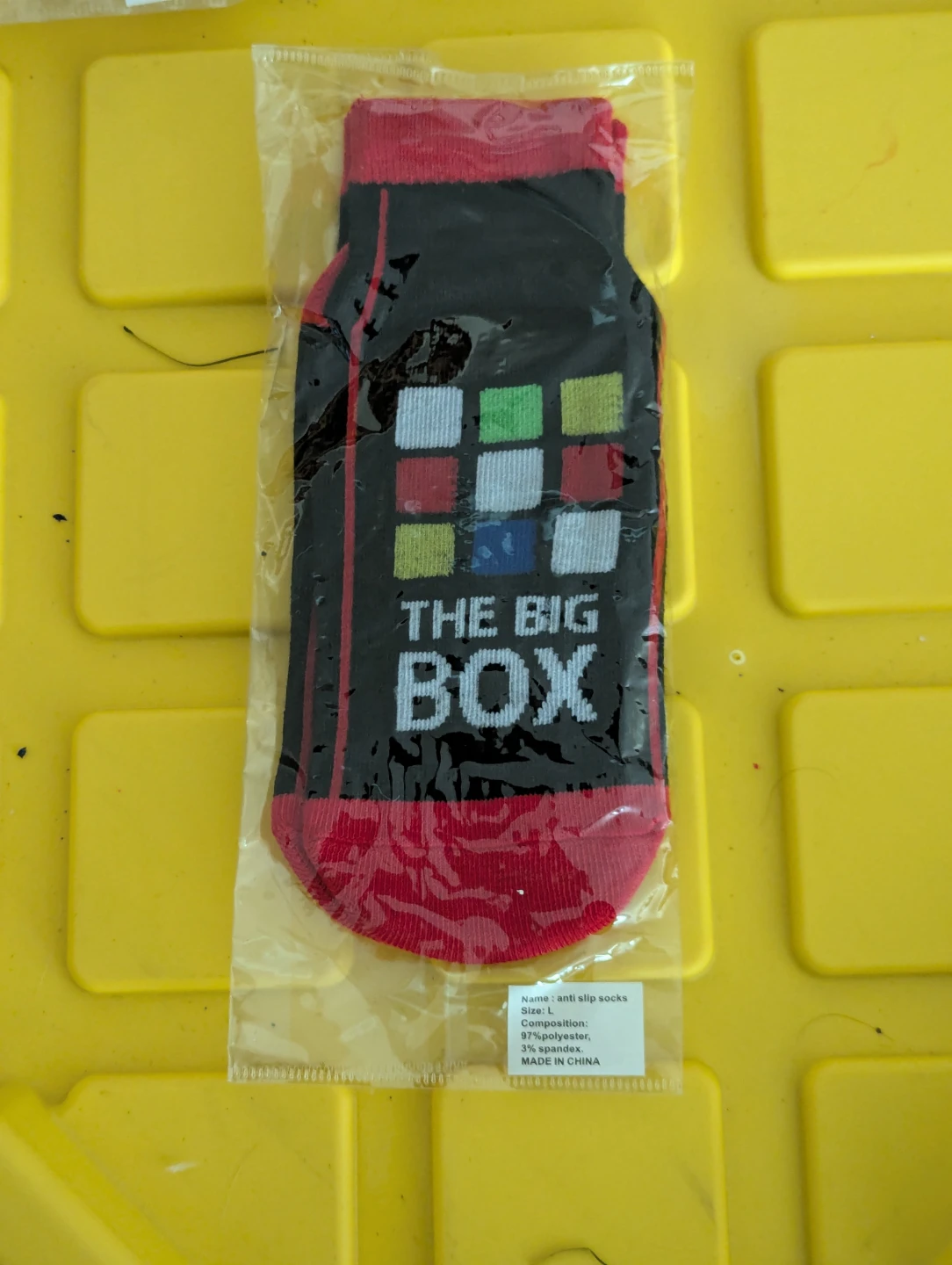 The Big Box Anti-Slip Socks BNIB