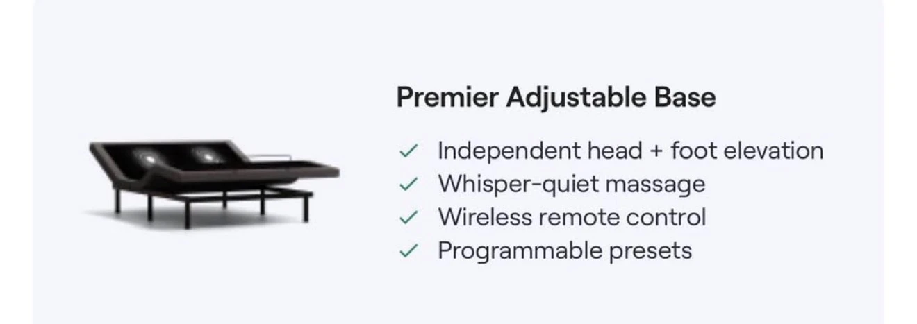 Premier Adjustable Base - photo 2