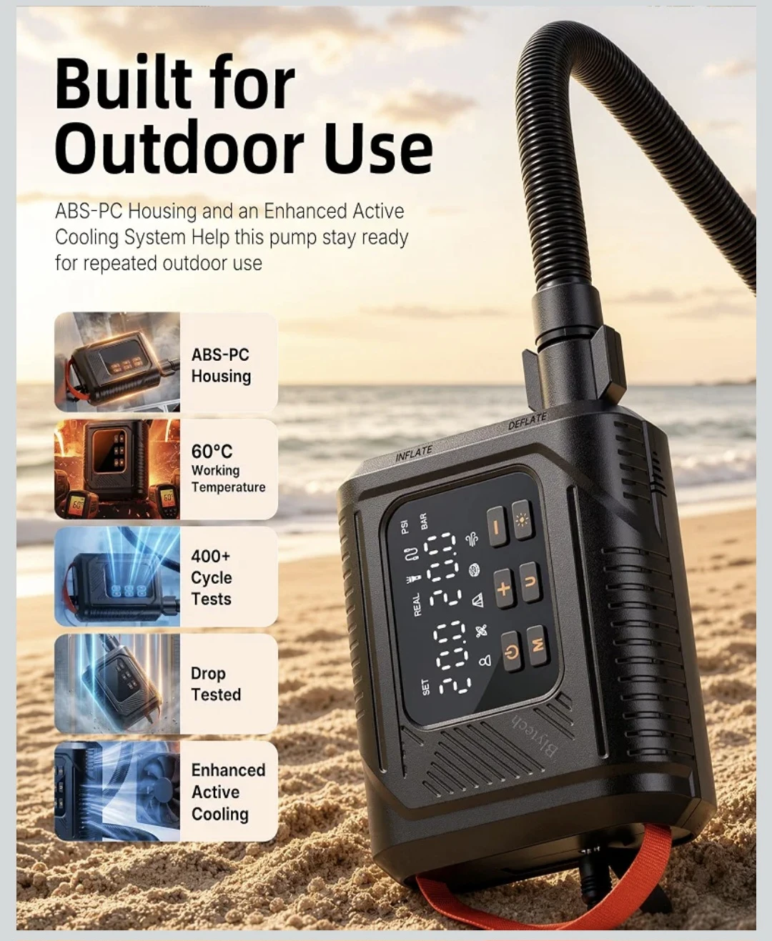 BRAND NEW 12V Electric Portable SUP Air Pump - photo 5