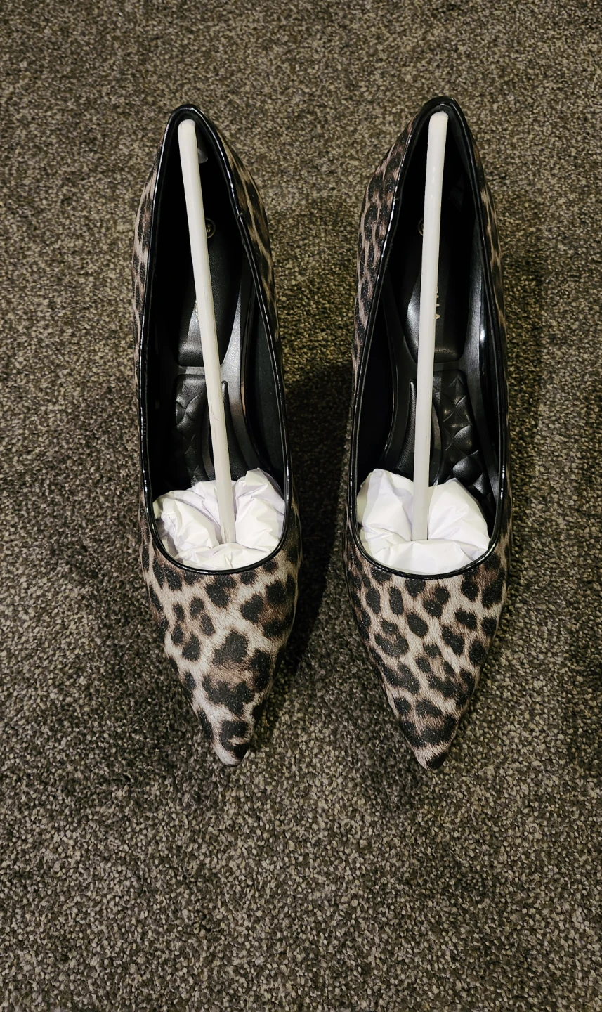 Leopard Print Stiletto Heels - photo 3
