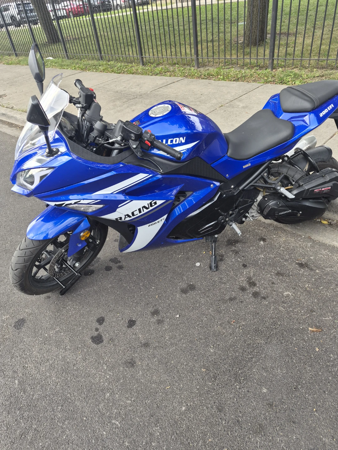 Falcon 200 EFI Racing Motorcycle