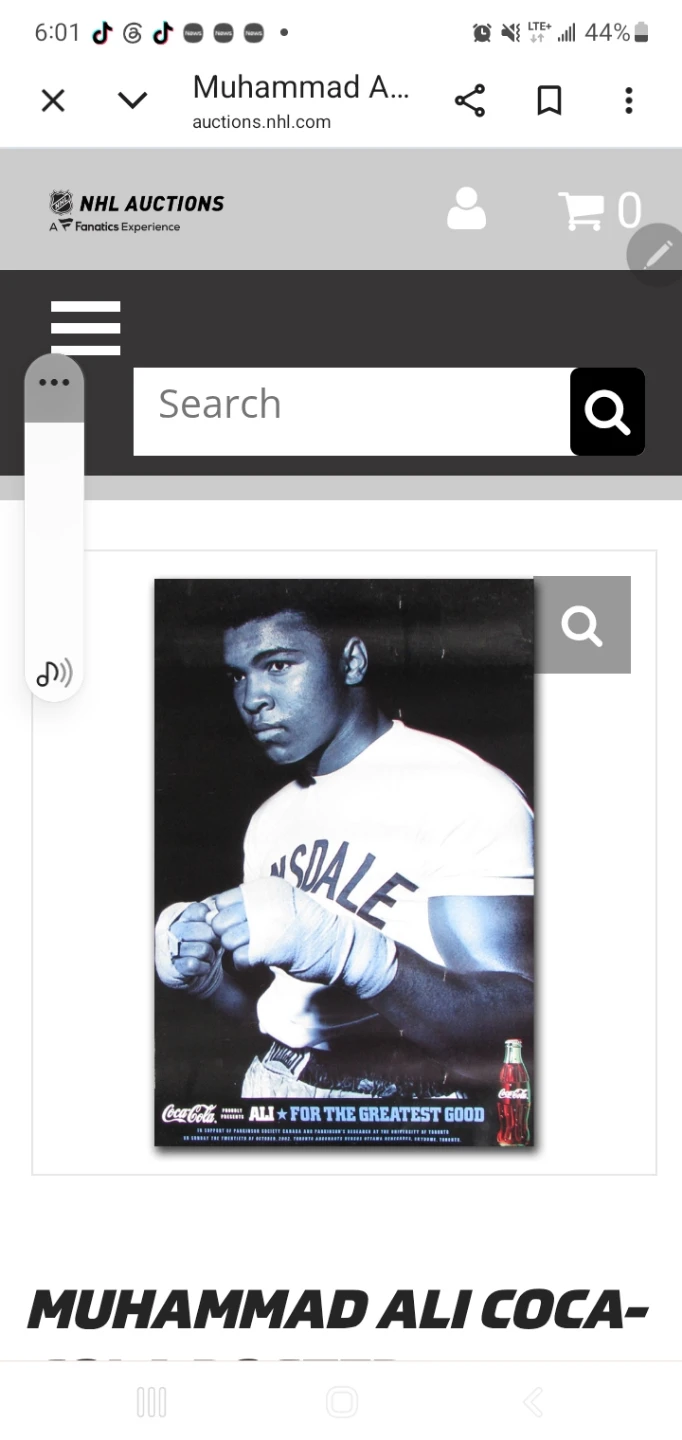Muhammad Ali Coca-Cola Poster