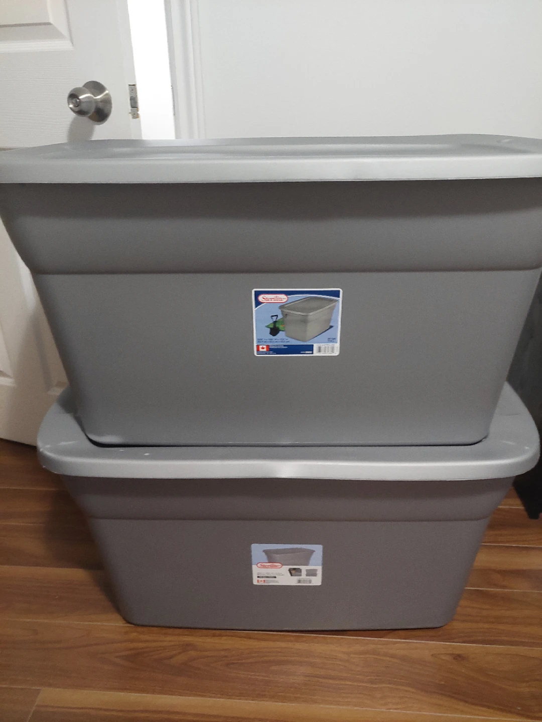 Storage Bins x2