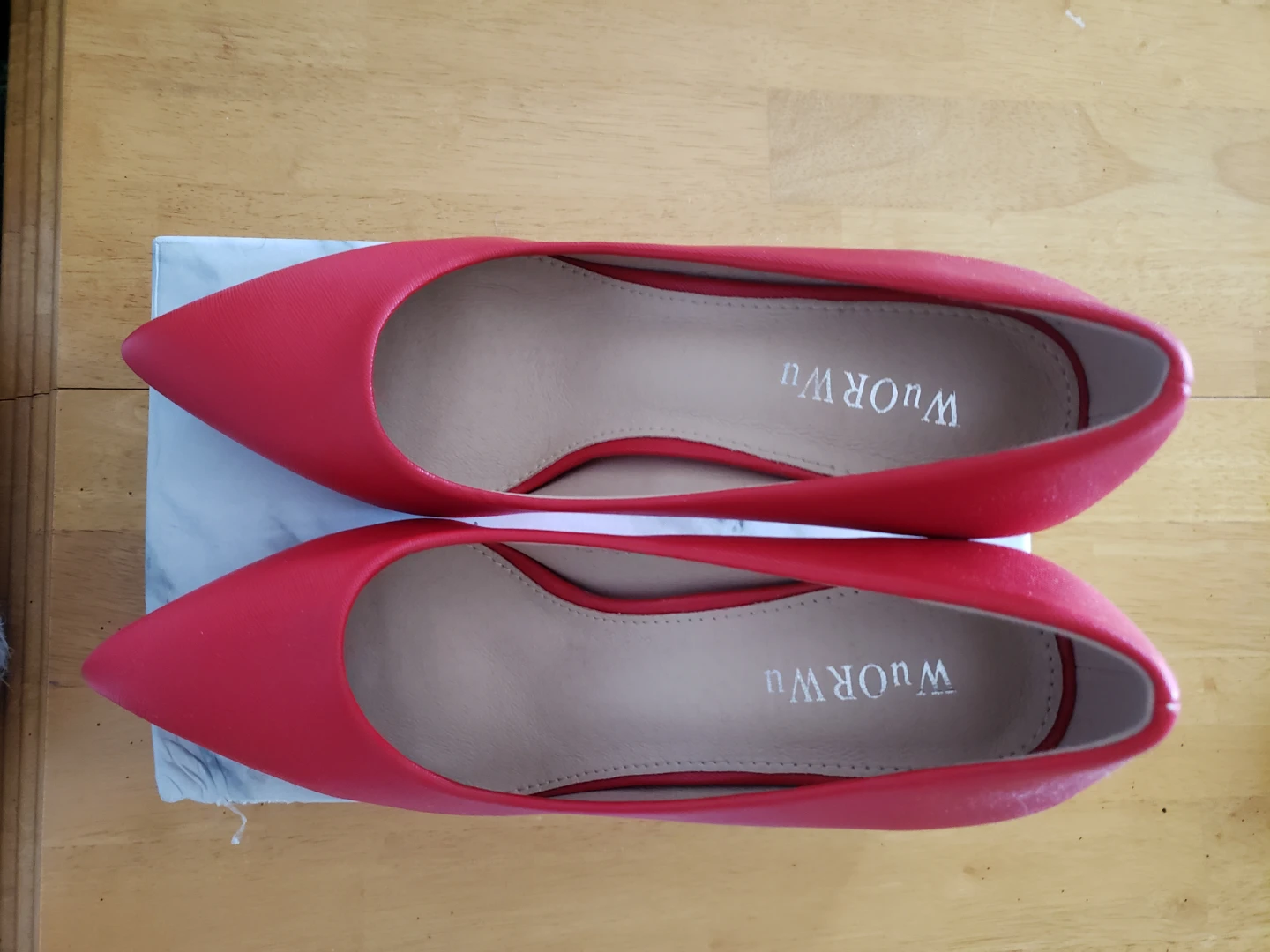 Red shoes