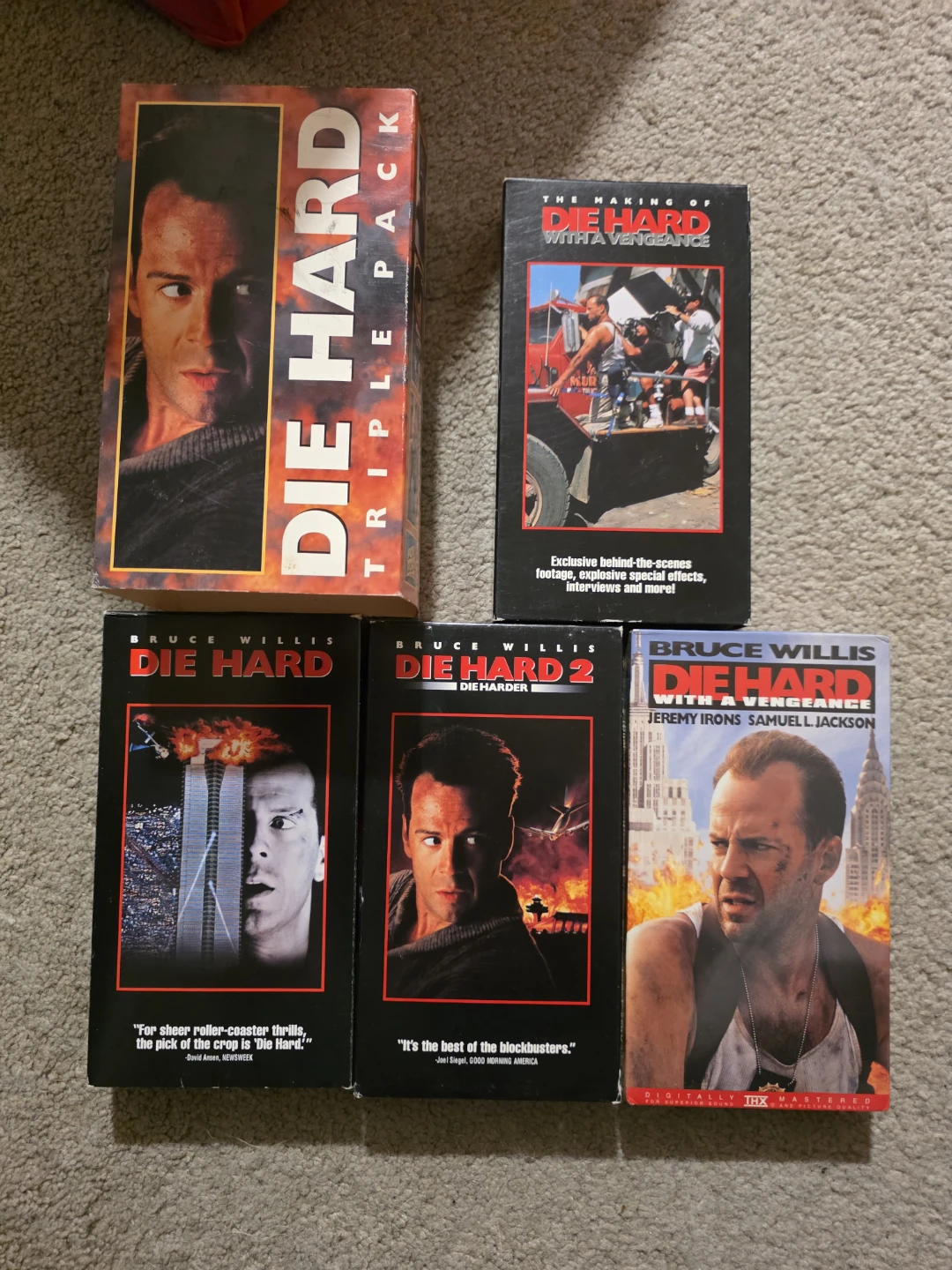 Die hard set VHS - photo 2