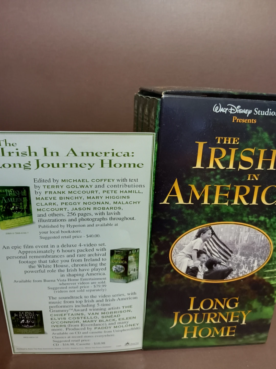 The Irish In America: Long Journey Home VHS Set - photo 4