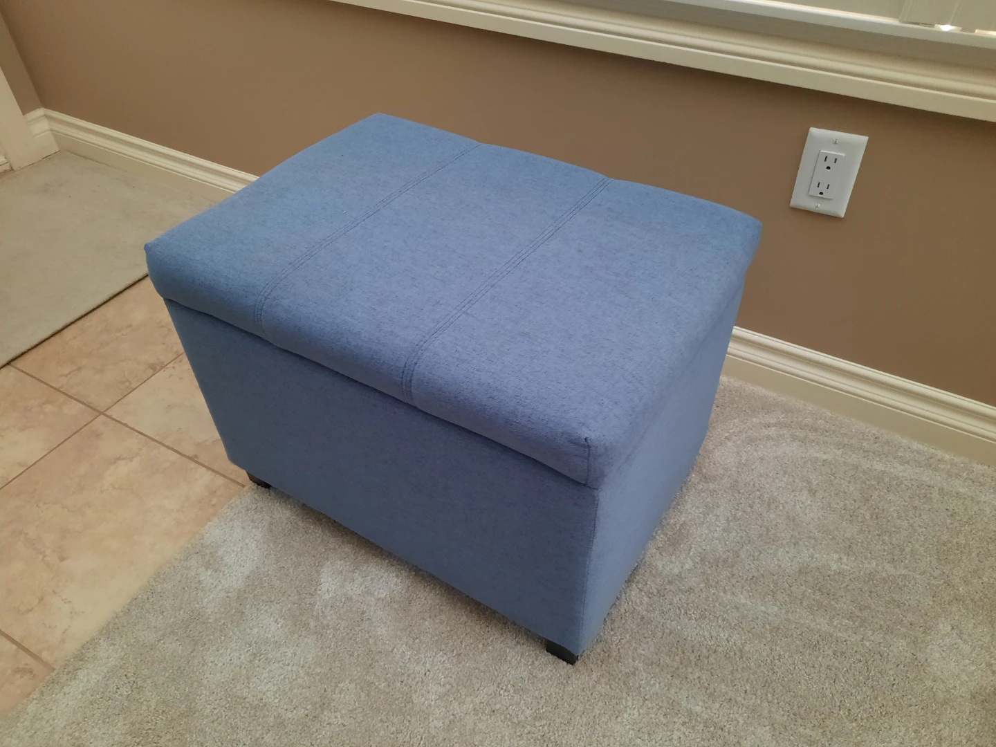 New with tag storage ottoman - photo 2