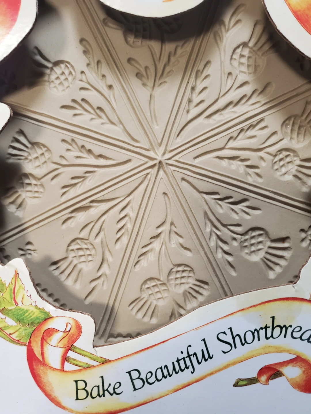 Brown Bag Cookie Art Ceramic Shortbread Pan - photo 2