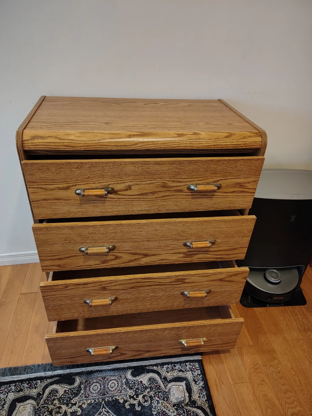 Oak Four-Drawer Dresser - photo 3