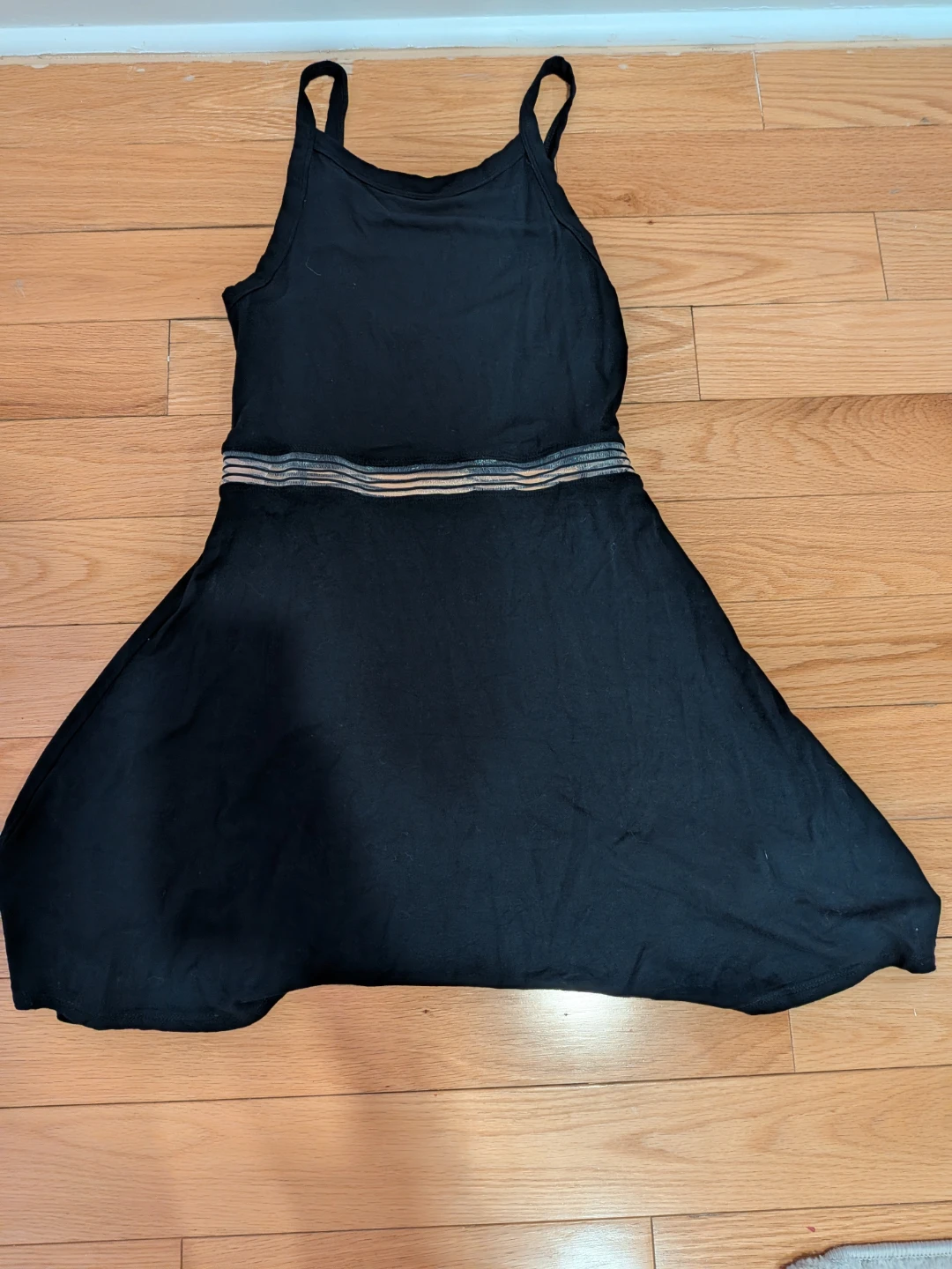 Garage Black Sleeveless Dress