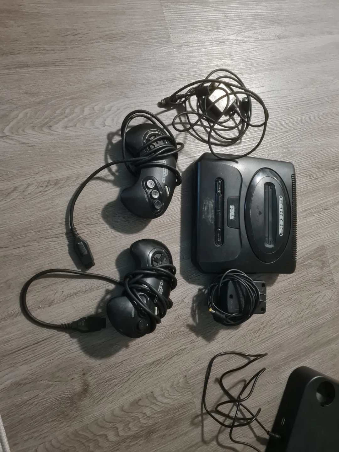 Sega Genesis Console with 2 Controllers