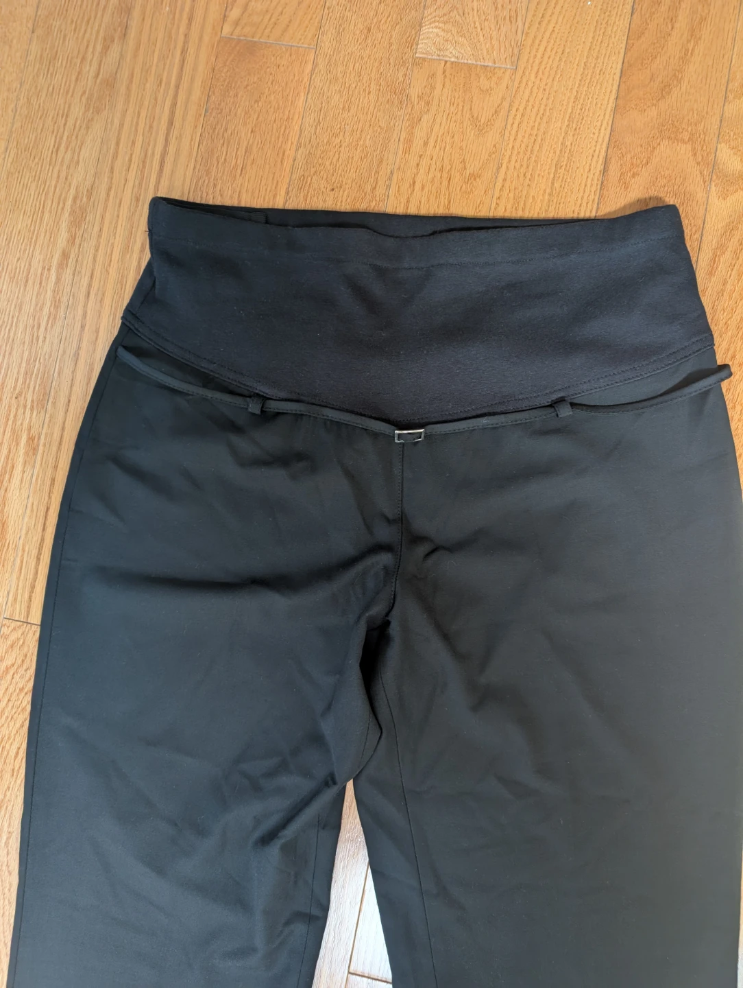 Black Maternity Pants. Size M - photo 2