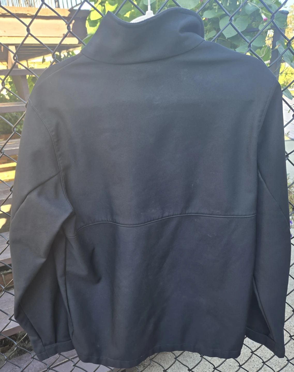 Men's Columbia Jacket.  Medium Black Ascender Softshell. EUC - photo 2