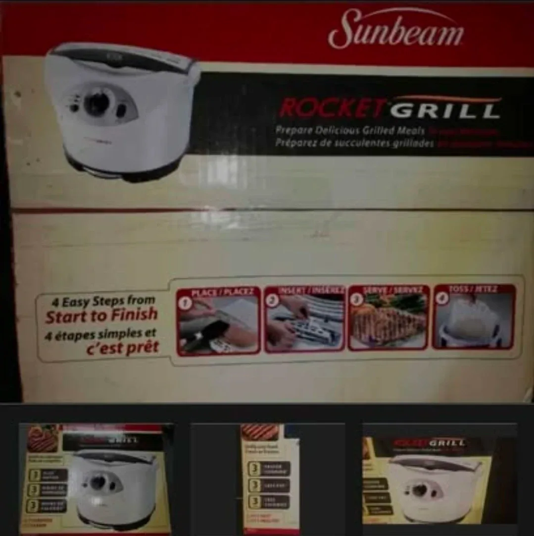 BRAND NEW Sunbeam Rocket Grill RG24 - photo 2