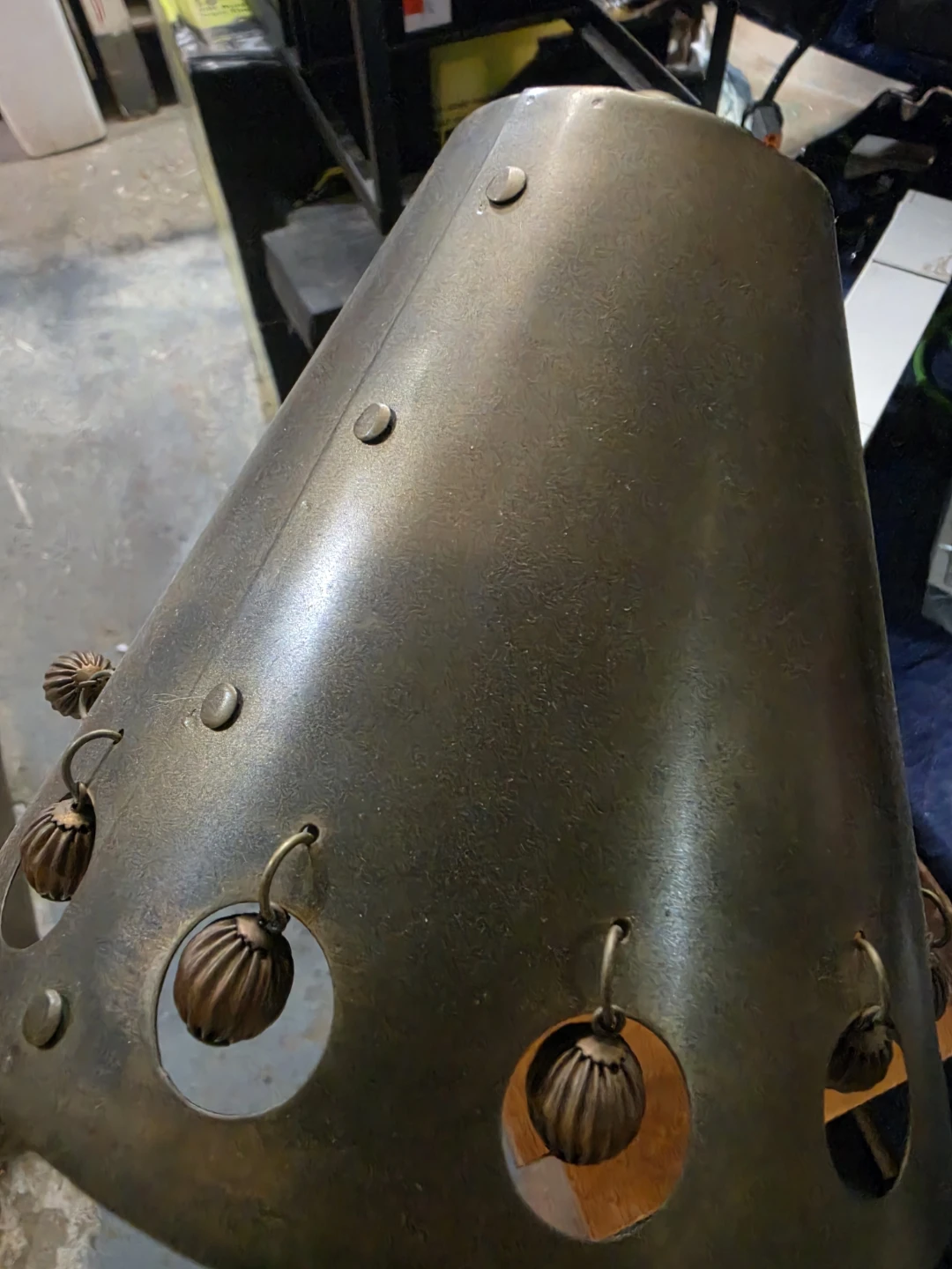 Vintage Metal Table Lamp - photo 4