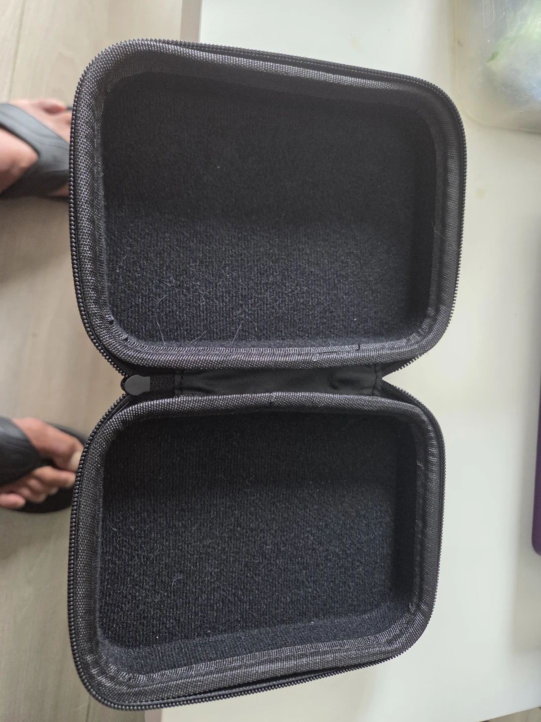 Black Zippered Hard Case for LED Headlight - photo 2