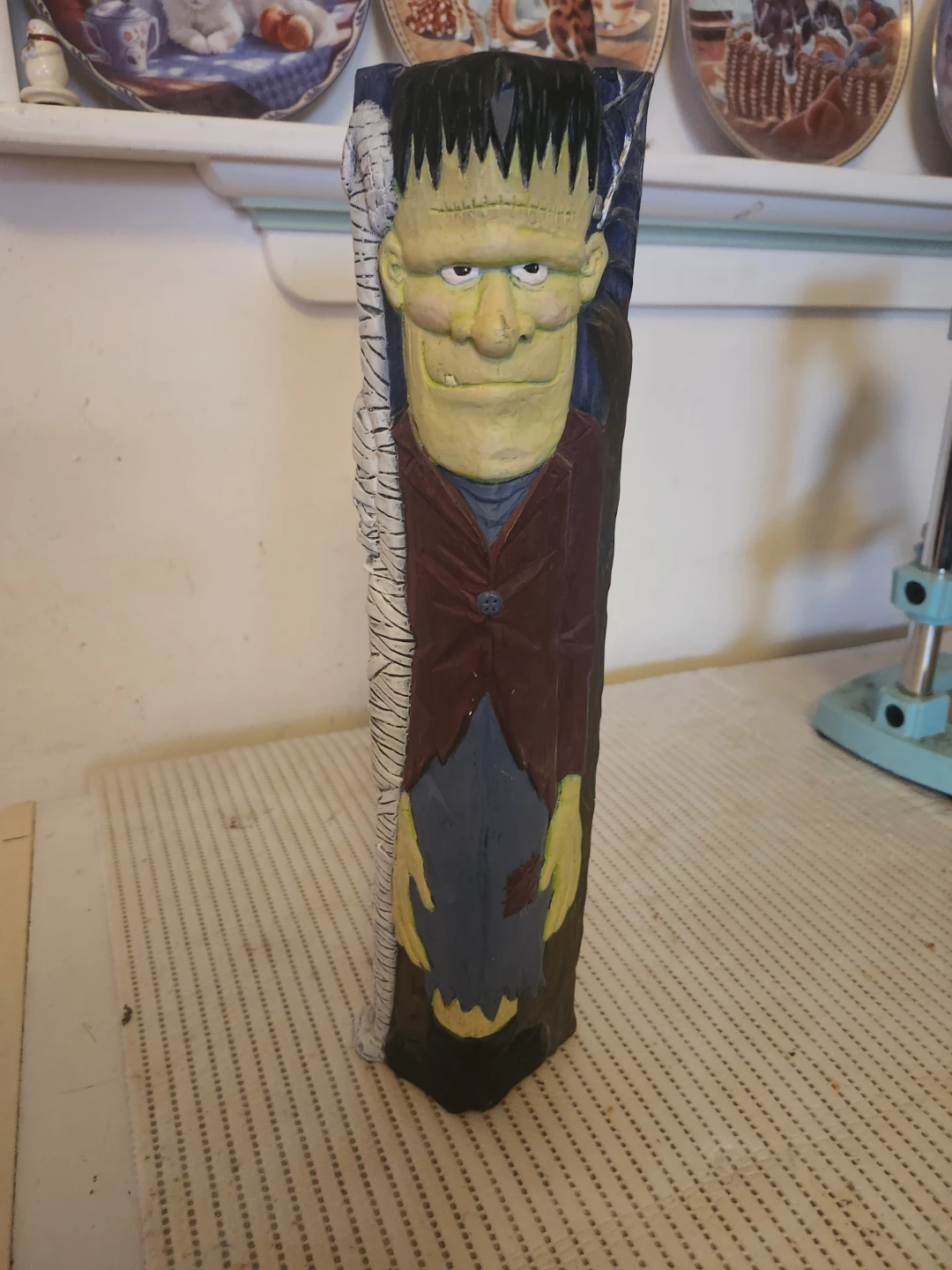 Halloween Frankenstein ceramic Decor