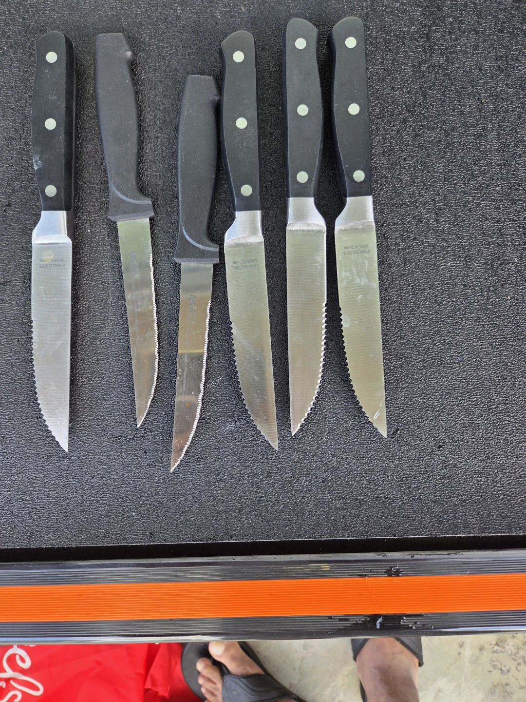 Set of 6 Serrated Steak Knives - photo 2