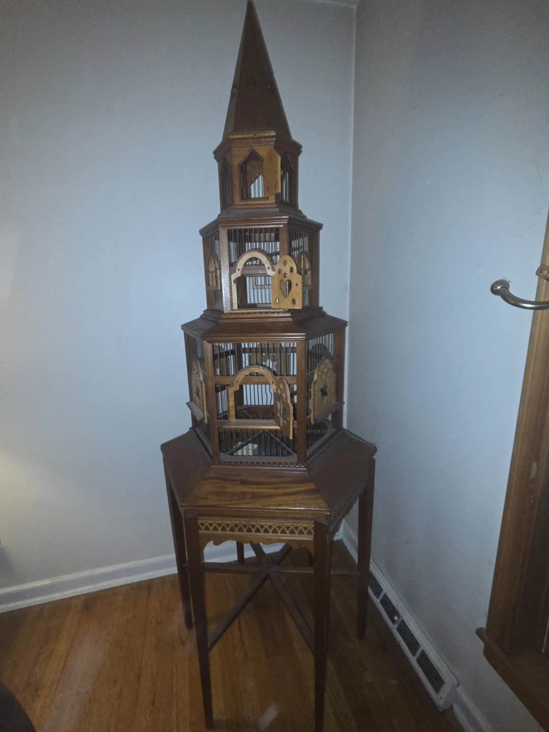 Charming Vintage / Antique Tall Bird Cage (83") – Modular Design