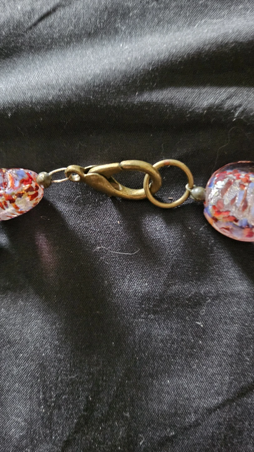 Artisan beaded statement necklace - photo 4