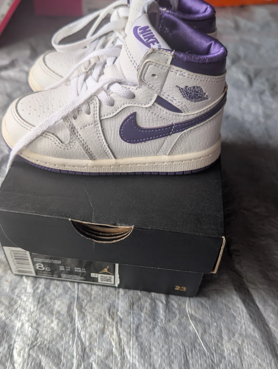 Nike Air Jordan 1 Toddler Shoes - 8C