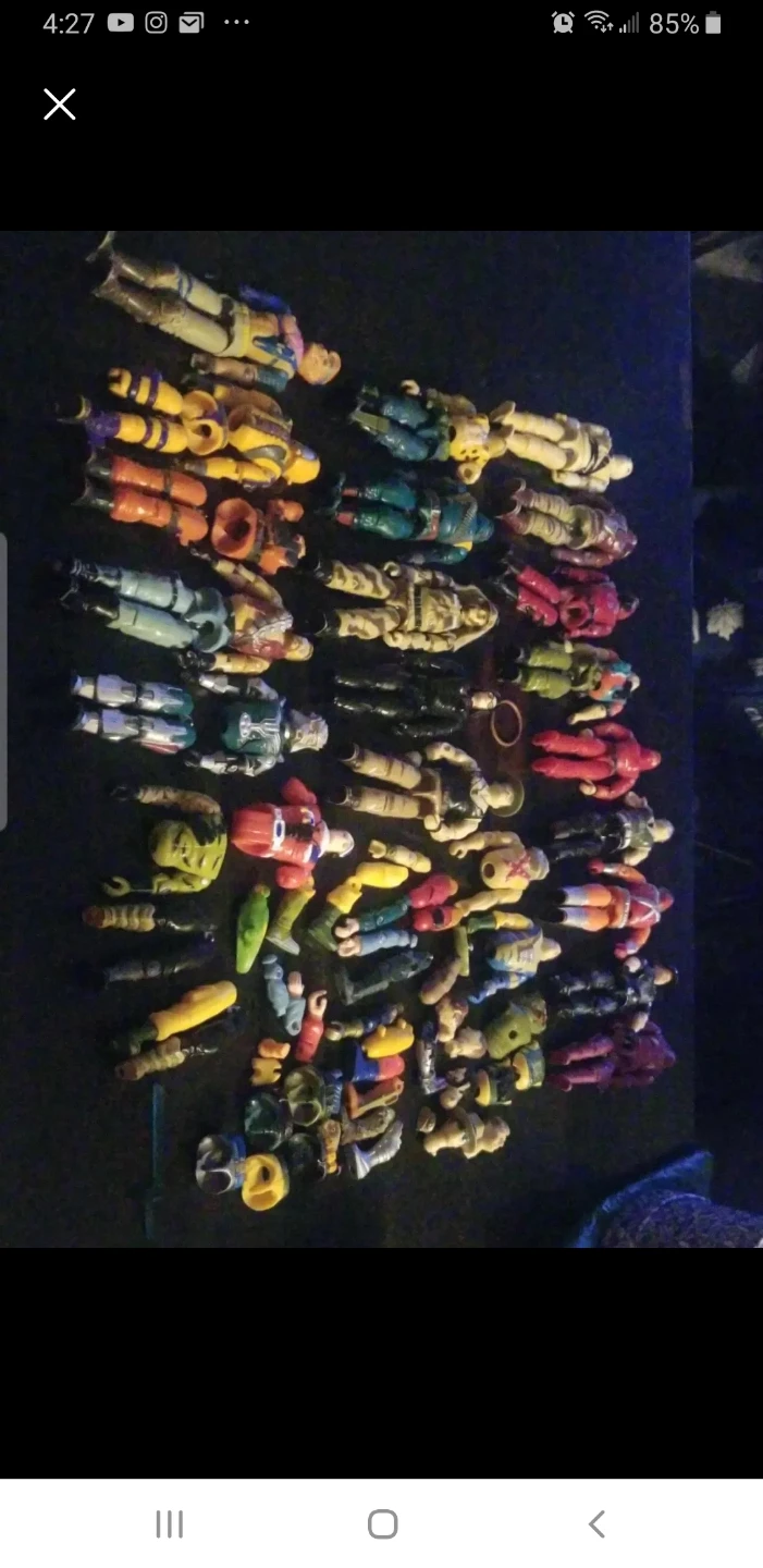 Lot of Vintage GI Joe Action Figures