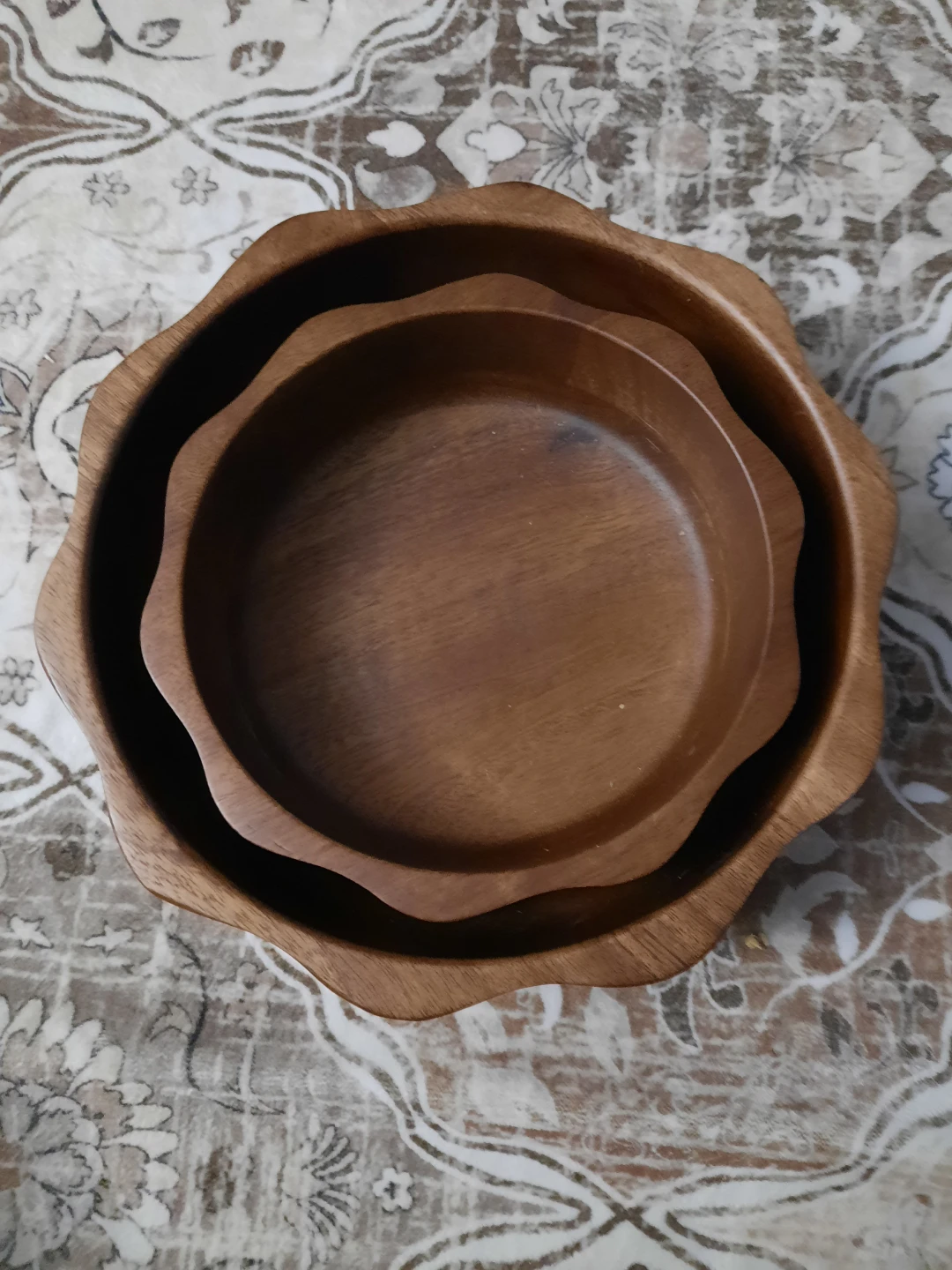 H&M HOME Wooden Bowl Set