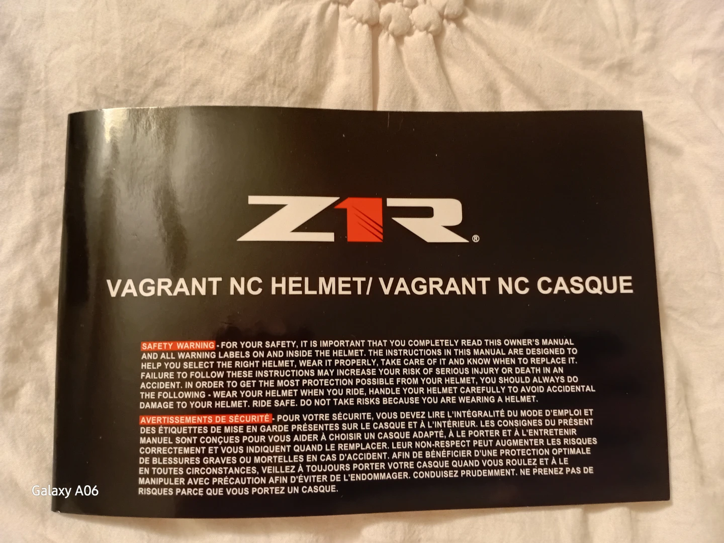 Z1R Vagrant NC Motorcycle Helmet - photo 4