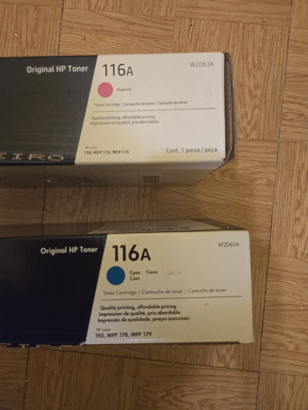 HP 116A Original Toner Cartridges (Magenta and Cyan) - photo 3