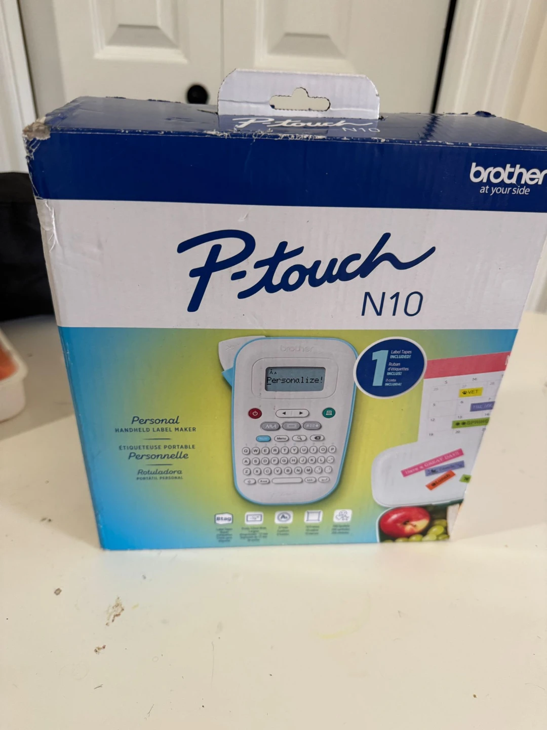 Brother P-Touch N10 Personal Handheld Label Maker - photo 3