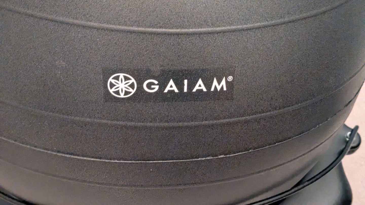 Gaiam Balance Ball & Chair - photo 3